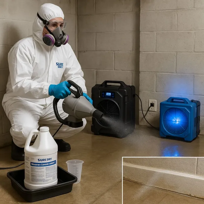 Sanitization and Odor Removal process in Greensboro, GA